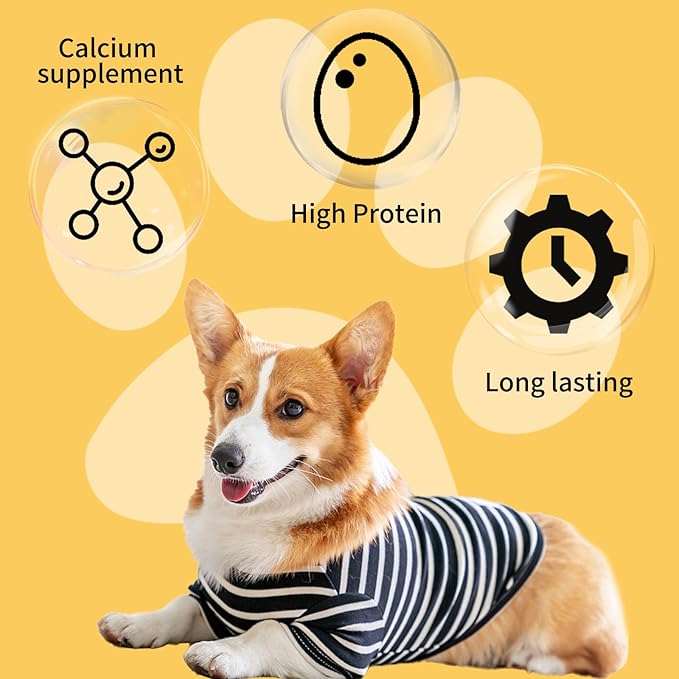 Dog Treats Chews, Chicken Wrapped Beef Cartilage, Rawhide Free & Grain Free Dog Snacks 10.6 oz