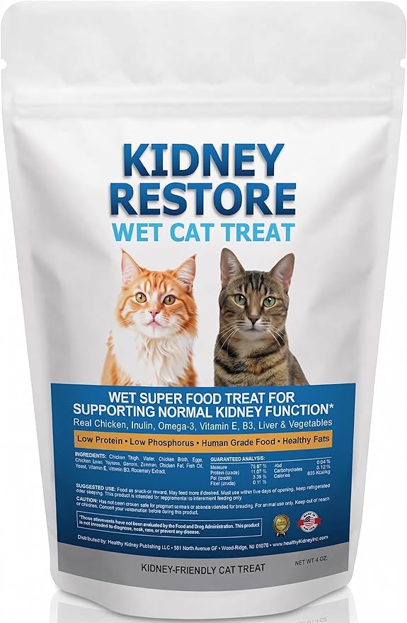 Kidney Restore Wet Cat Treats 4 Oz. Sample