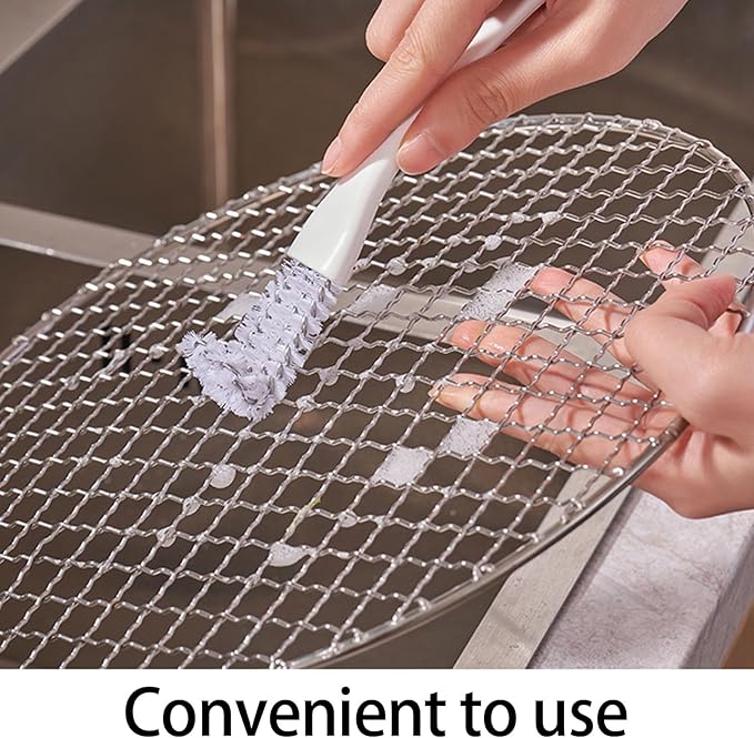Long Handle Bird Cage Brush Scraper Efficient Parrots Droppings Removal Tool for Pet Cages Perches Accessory