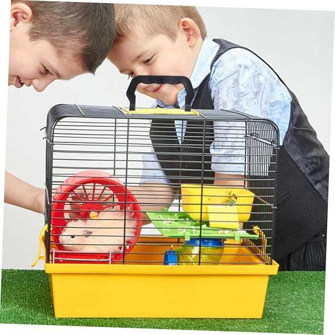 BESPORTBLE 20pcs Portable Pet Cage Handles Multi-use Birdcage and Crate Carrier Accessories Plastic Design for Easy Carrying Comfortable Grip for Hamster and Cages