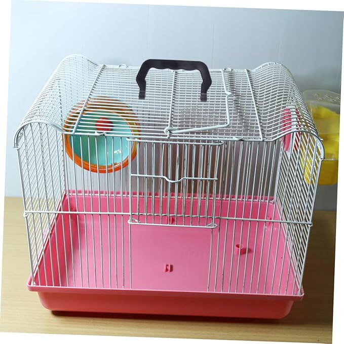 Happyyami 20pcs Detachable Plastic Bird Cage Handles Portable Hamster Cage Lifting Handles for Outdoor Use Lightweight and Design for Easy Carrying