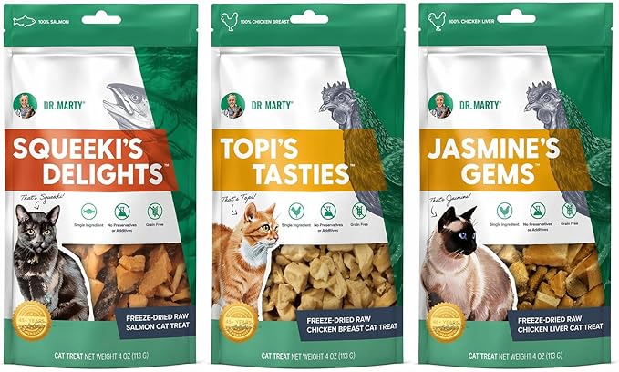 Raw Cat Treat Bundle by Dr. Marty