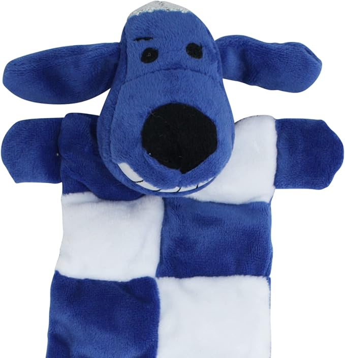 Multipet Loofa Hanukkah Squeaker Mat Dog Toy, 12-Inch