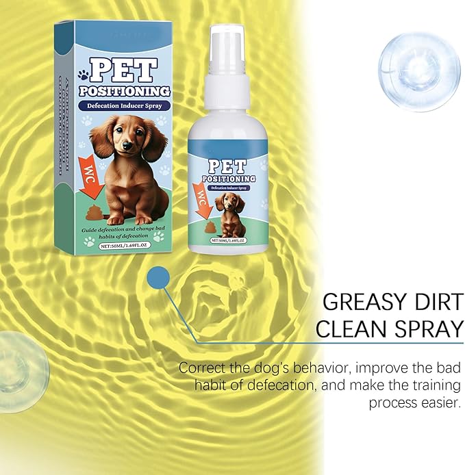 Pet Potty Training Sprays Restroom Guide Defecation Inducer Enhances Potty Training Efficiency with Natural Extracts 50ml Pet Toilet Inducer