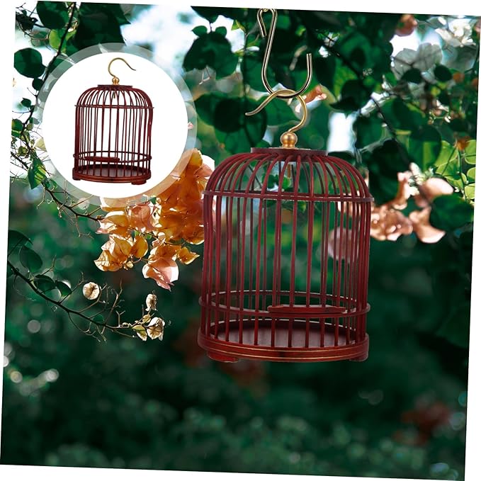 UKCOCO Decorative Bird Cage for Small Animals Stylish Capacity Safe Locking Door for Indoor and Outdoor Use for