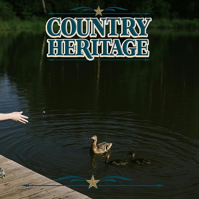 Country Heritage Waterfowl Feed Floating Food for Ducks, Swans and Geese (20 Pounds)