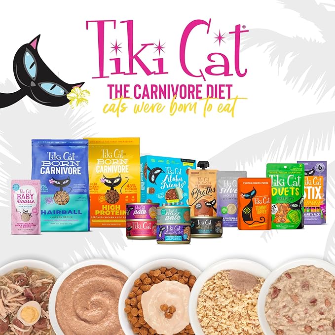 Tiki Cat Duets Cat Treats, Tuna Flavor, 2 oz. Pouch (8 Count)