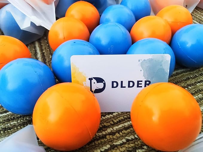 Puppy Chew Toys for Teething, Solid Rubber Bouncy Balls for Small Medium Dogs, 100% Safe & Non-Toxic, Floating Dog Toy Balls for Aggressive Chewers to Fetch, Chew, Play