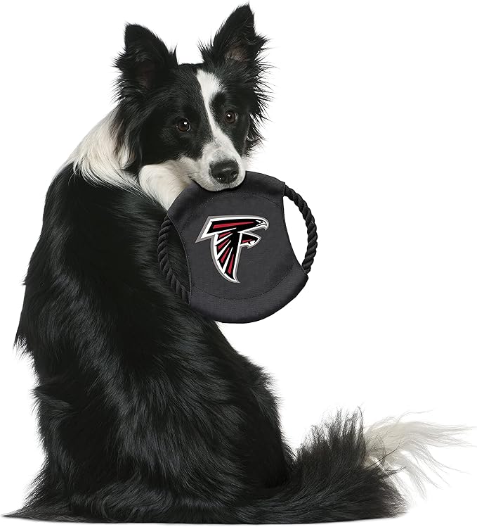 Littlearth NFL Unisex NFL Sock Monkey and Flying Disc Pet Toy Combo Set