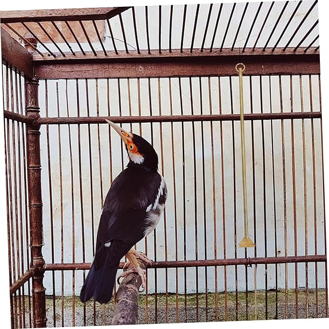 Happyyami Animals Habitat Cleaner Bird Cage Poop Tool Convenient Storage Cleaning for Bird Cages Sturdy Design for Household Use