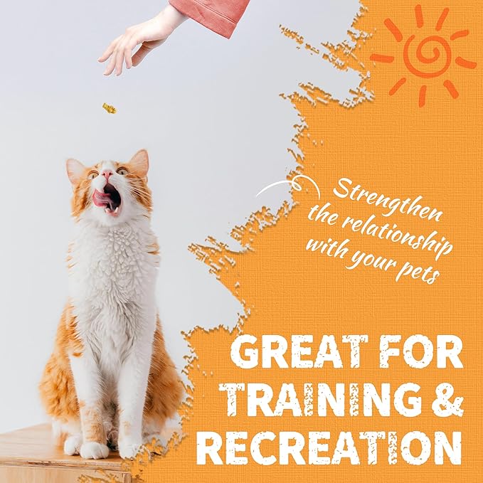 Just Try 36 OZ Cat Treats - with Cat Grass, Cranberry, Pumpkin- Healthy Cat Grass Kitten Treats Training Biscuits