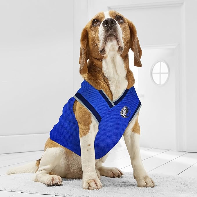 Pets First NBA DALLAS MAVERICKS DOG Jersey, Large - Tank Top Basketball Pet Jersey