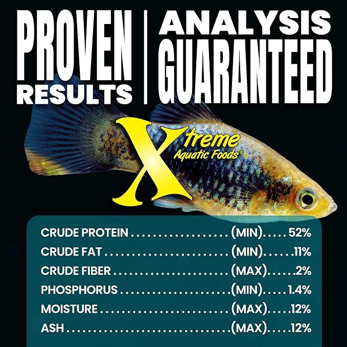 Xtreme Nano 0.5mm Sinking Pellets β High-Protein Fish Food for Nano & Community Fish, Krill-Based Formula for Color, Immune Support, and Vitality β Complete Nutrition for Small Aquarium Species (5oz)