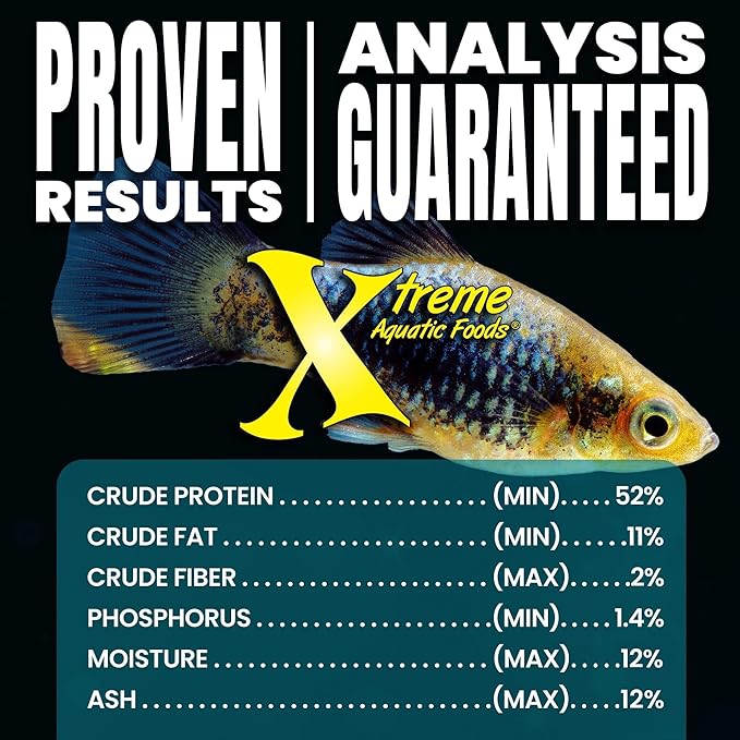 Xtreme Nano 0.5mm Sinking Pellets β High-Protein Fish Food for Nano & Community Fish, Krill-Based Formula for Color, Immune Support, and Vitality β Complete Nutrition for Small Aquarium Species (9oz)