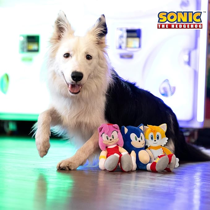Multipet Sonic Plush Dog Toy