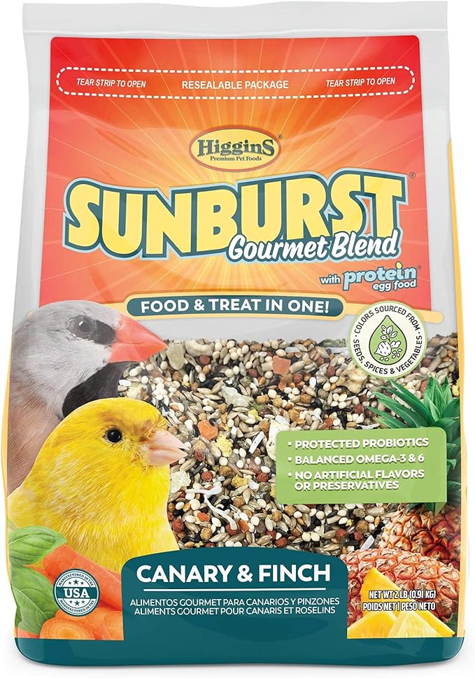 Higgins Sunburst Canary Finch 2Lb