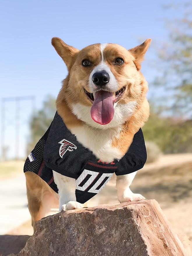 Pets First Atlanta Falcons NFL Mesh Pet Jersey, X-Large, Multi-Color
