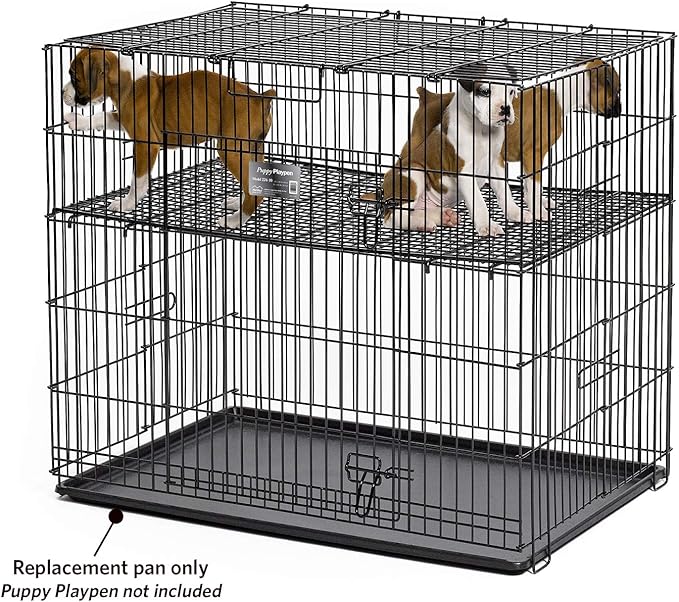 MidWest Homes for Pets Puppy Playpen Replacement Tray for Midwest Puppy Playpen Models 224-05 & 224-10