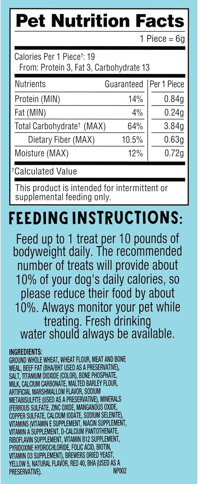 Milk-Bone Peeps Artificially Marshmallow Flavored Dog Treats,22 Oz. Pail,(Pack of 2)