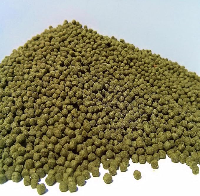 3mm - 1/8" 40% Spirulina Floating Pellets for African Cichlids, Central & South American Cichlids, Koi & Pond Fish, All Tropical Fish...1-lb