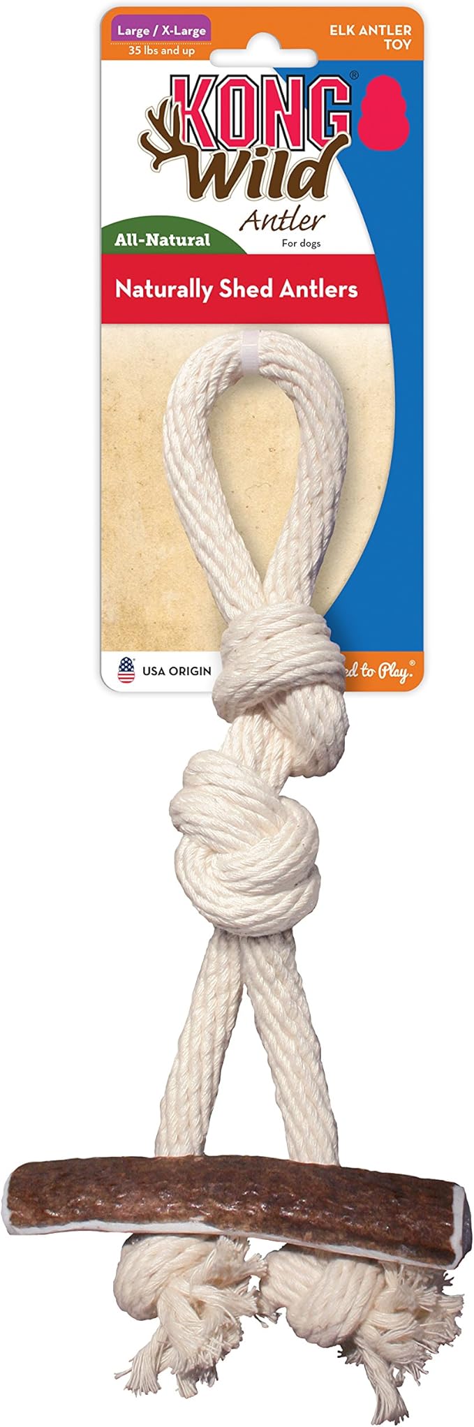 KONG Wild Antler Toy, Large/X-Large