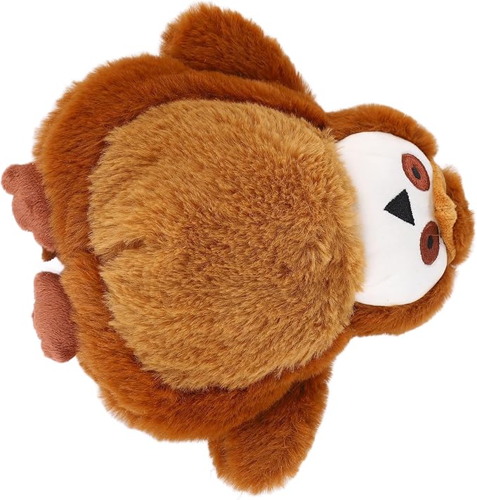 Dog Plush Toy Removable Washable Soft Interactive Dog Plush Toy Cover for Pet Supplies, Suitable for Dogs Cats, Plush Material (Brown)
