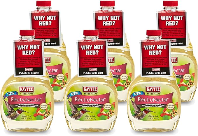 Kaytee ElectroNectar Concentrate for Hummingbirds 16 oz - Pack of 6