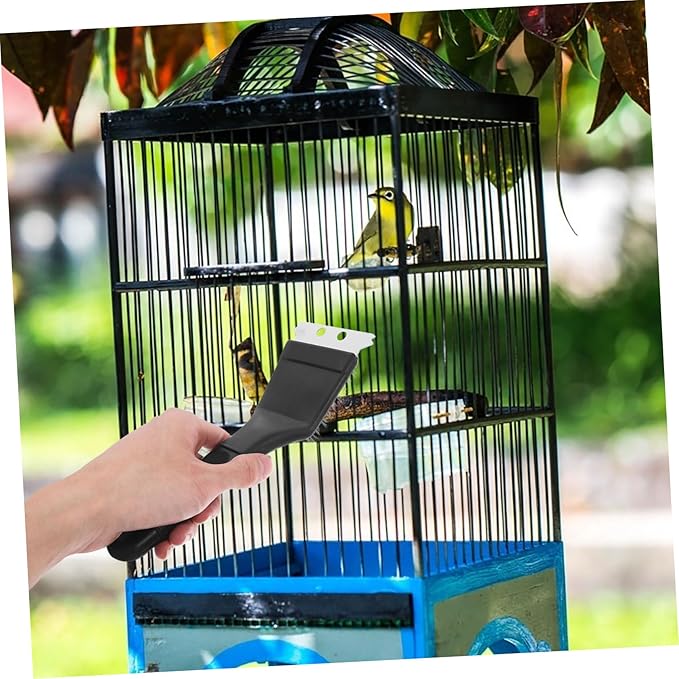 Birdcage Brush for Parrot Cages Bird Poop Cleaner Lightweight Design Easy Handling