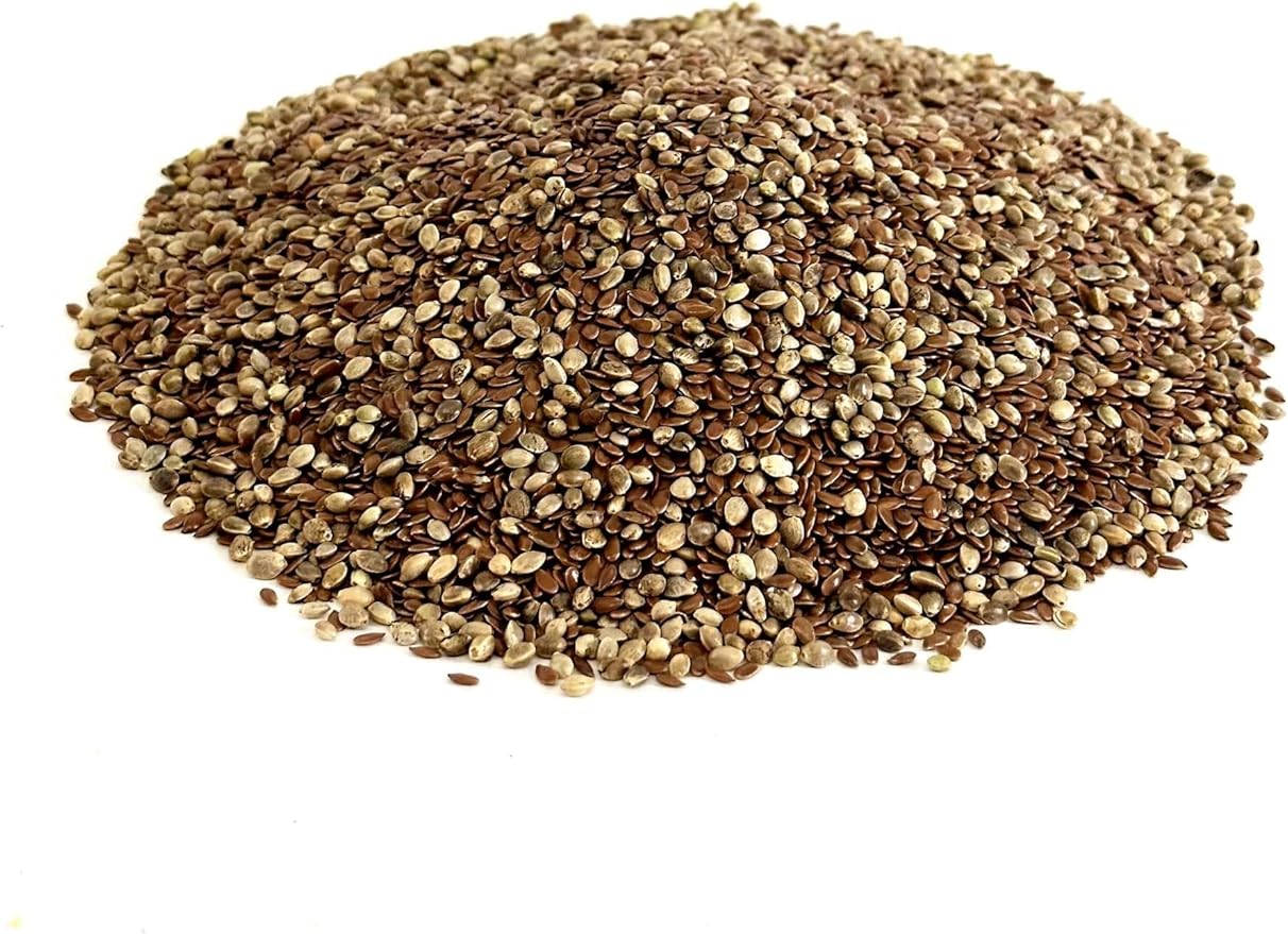 Harrison's Bird Foods Jumpstart Omega, a Premium Omega Fatty Acid-Rich Food for Pet Birds, Certified Organic Non-GMO, Daily Feed (16oz/ 454g)