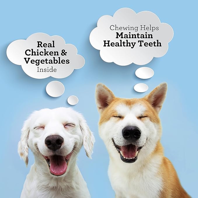 SmartBones No Artificial Colors or Preservatives Pretzel-Style Chews, Treat Your Dog to a Fun Shapped Rawhide-Free Chew 8 Count (Pack of 24), Count: 192