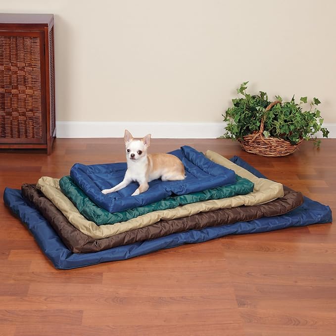 Slumber Pet Water-Resistant Beds - Comfortable and Durable Nylon Beds for Dogs and Cats - Medium, Royal Blue