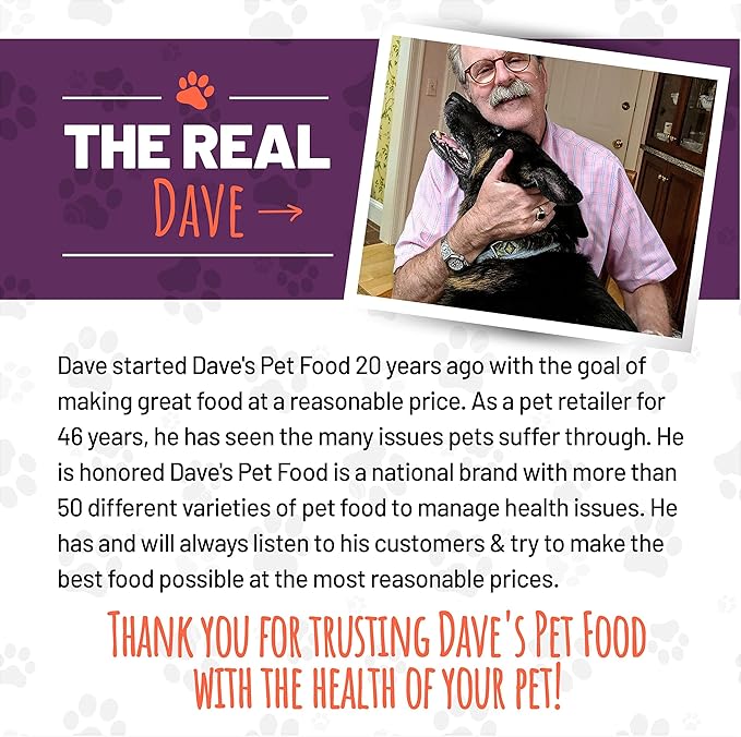Dave's Pet Food Renal Cat Treats for Cat Kidney Support, (NEW Recipe!) Semi-Moist Healthy Treats with Kidney Support for Cats, Made in USA (2 Pack)