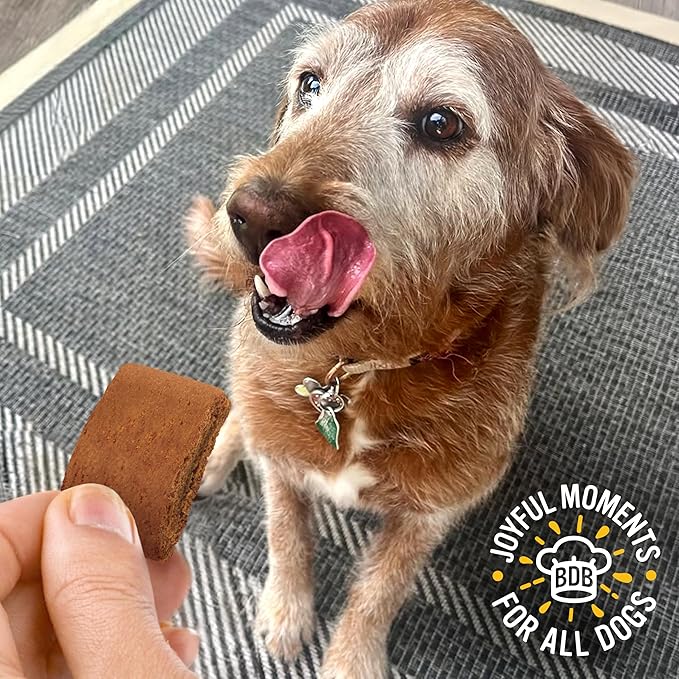 Blue Dog Bakery Softies, Soft & Chewy Peanut Butter Dog Treats, Medium Size, Healthy Treats, All Natural Ingredients,10 oz (Pack of 8)