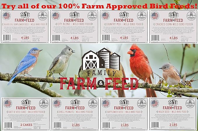 | Four Season | Country Mix | Classic Wild Bird Food | Backyard Songbird| 4 Pounds