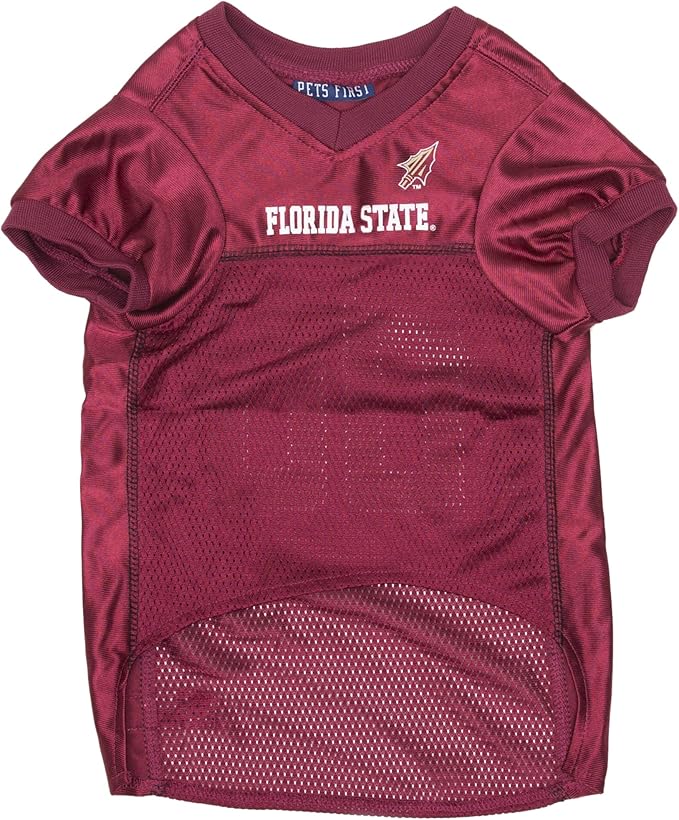 Pets First Mesh Jersey for Dogs & Cats, X-Large. Licensed Big Dog Jersey with Your Favorite Football/Basketball College Team (Pack of 2)