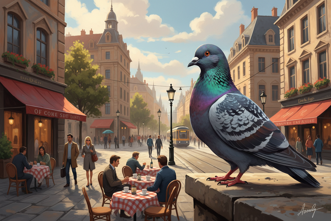1. Pigeons — The Birds That Adapt Closely to Human Life