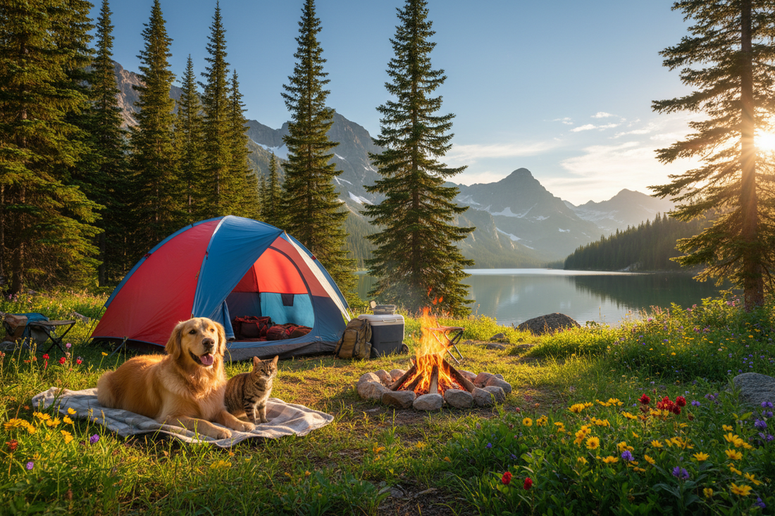 3.Camping with Pets: A Summer Adventure in Nature