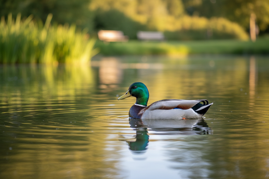 4. Ducks — Calm Birds Often Comfortable Around People(Mallard)