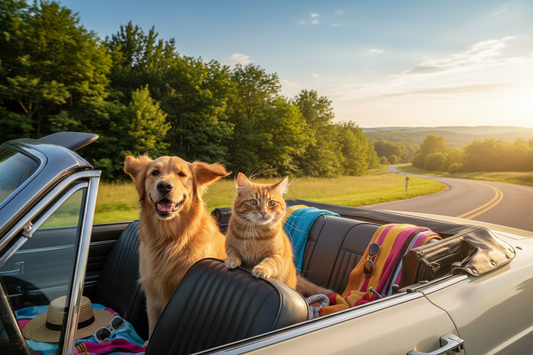 1.Summer Adventures: Traveling with Your Pet