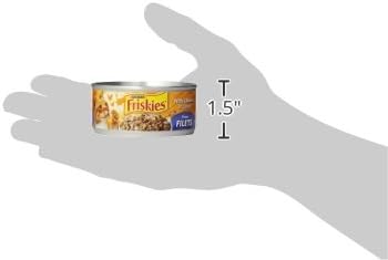 Friskies Purina Prime Filets with Chicken in Wet Cat Food Gravy - 5.5 oz. Cans (Pack of 48)