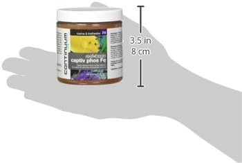 Continuum Aquatics Reef-Basis Captiv Phos Fe - Highly efficient ferric Oxide Filtration Media for Safe and Effective Phosphate Removal in Marine, Reef and Freshwater Aquaria 300-g
