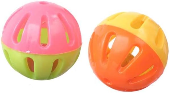 Super Bird Creations SB1055 Birdie Balls Bird Foot Toy, Medium Bird Size, 2" Diameter (4 Pack)