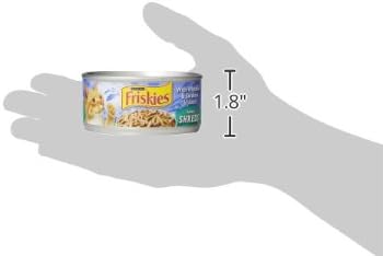 Friskies Purina Shreds with Whitefish and Sardines in Sauce Wet Cat Food - (Pack of 48) 5.5 oz. Cans