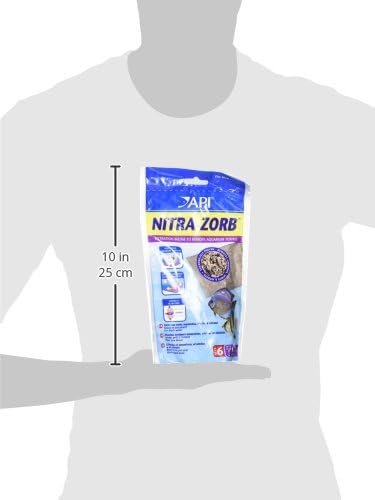 API NITRA-ZORB Size 6 Aquarium Canister Filter Filtration Pouch 1-Count Bag, Model:110A (Pack of 12)