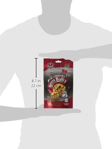 Benny Bullys Beef Liver Plus Beef Heart - Cat Treats - 25g/ 0.9oz (4 Pack)