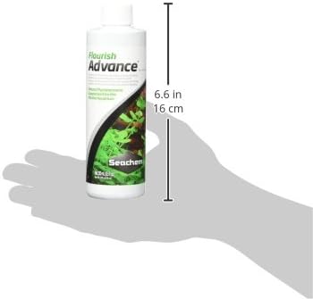 Seachem Flourish Advance Growth Supplement - Aquatic Plant Aid 250 ml (28679),brown