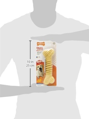 (3 Pack) Nylabone Dura Chew Chicken Flavored Bone - Size Souper/XL