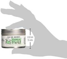 From The Field | No Mess Catnip Pellets for Cats | 2 Oz Reusable Can | All-Natural, Compressed, Potent USA-Grown Catnip | Safe for Play & Nibbling | Easy to Clean | Eco-Friendly