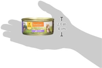 Instinct Pate Kitten Entrees, Wet Canned Cat Food, Grain-Free - Real Chicken, 5.5 oz. Cans (Pack of 12)