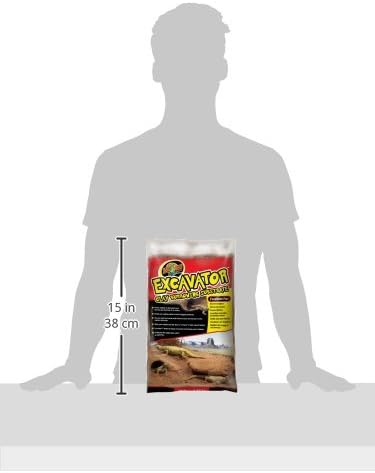 Zoo Med Excavator Clay Burrowing Substrate, 10 Pounds (Pack of 2)